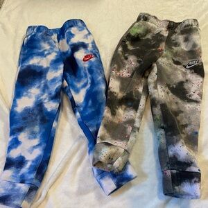 Nike sweats 4T NWOT tye dye very thick and warm